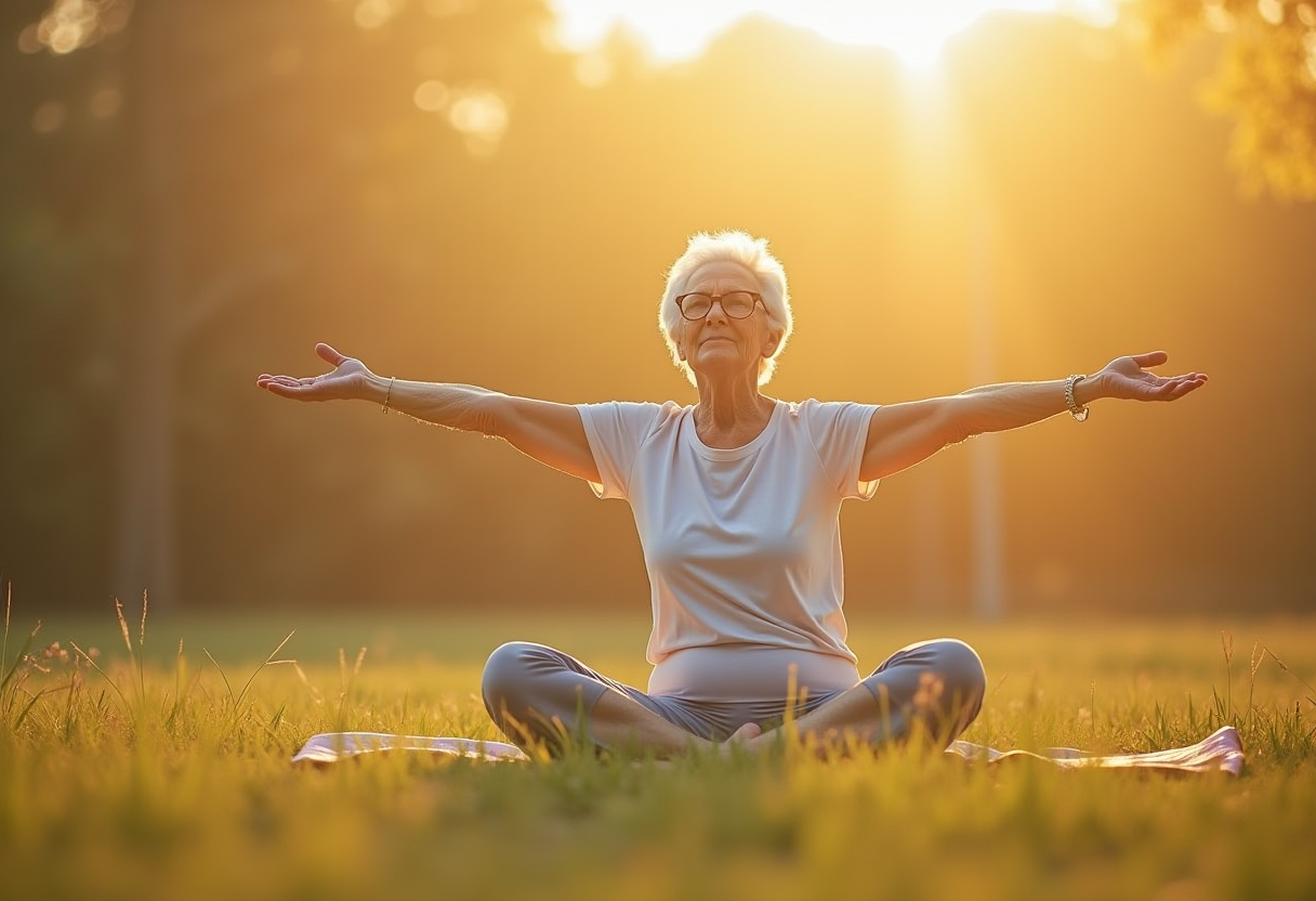 Спокойна природа - планински пейзаж за медитация